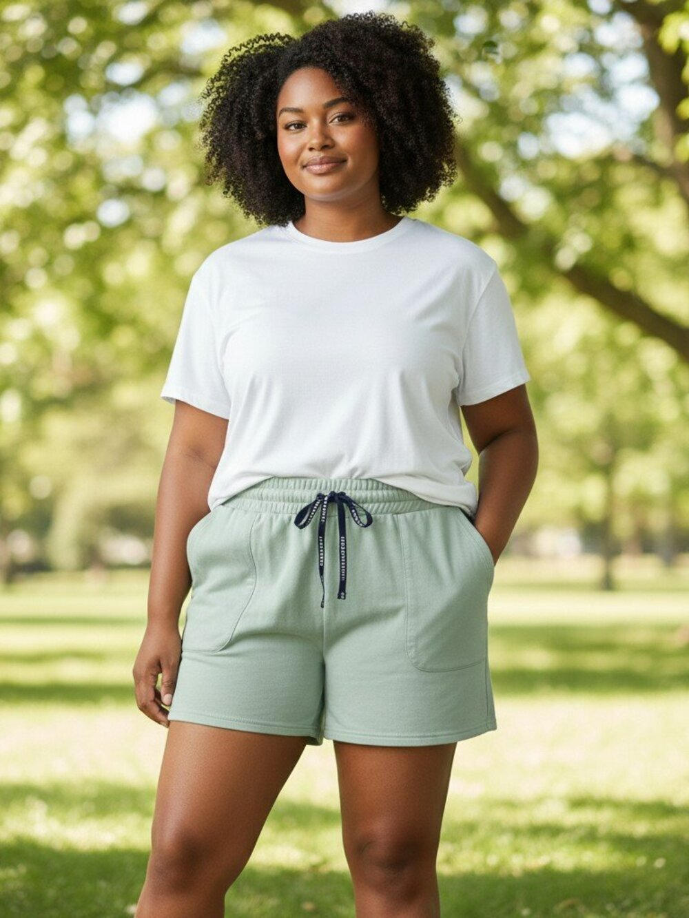 Life Is Good Womens XL Mint Green Sleep Polyester Rayon Shorts Shortie